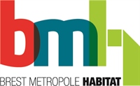 BREST METROPOLE HABITAT (logo)